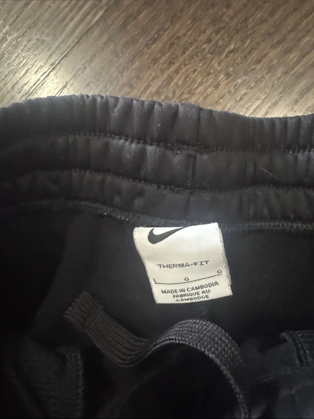 Nike Navy and White Swoosh Star Print Tee with Navy Joggers